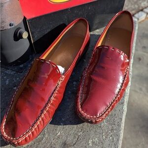 Women’s Talbots Red Loafers